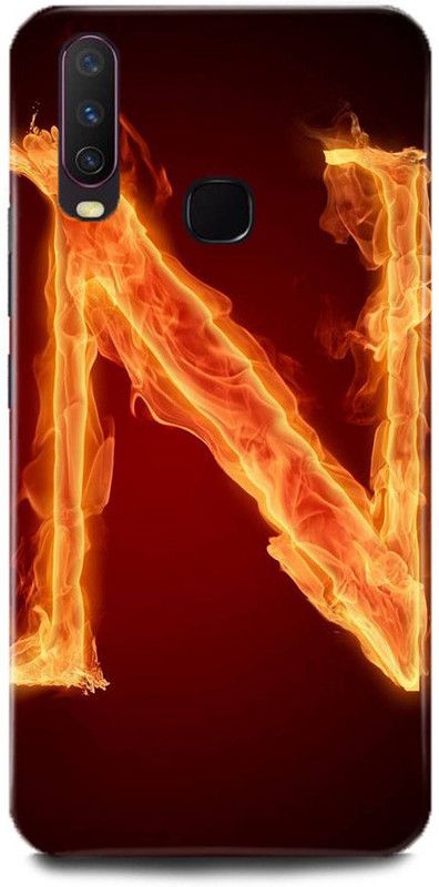 play fast Back Cover for Vivo Y15/1901 N LETTER PRINTED  (Multicolor, Hard Case, Pack of: 1)