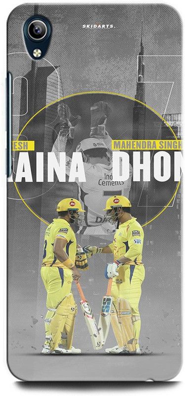 GRAFIQE Back Cover for Vivo Y91i 1820/PD1818HF_EX MS DHONI 7, MAHENDRA SINGH DHONI, DHONI, CRICKET, RAINA  (Multicolor, Shock Proof, Pack of: 1)