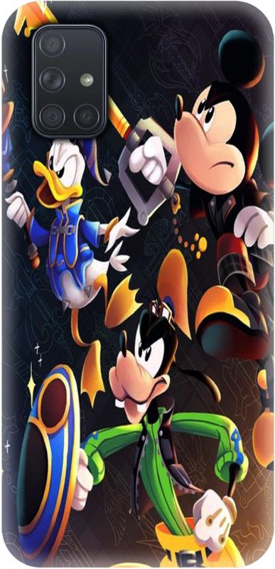 #Uncultured Back Cover for Samsung Galaxy A71 - Disney Cartoon Print  (Multicolor, Hard Case, Pack of: 1)