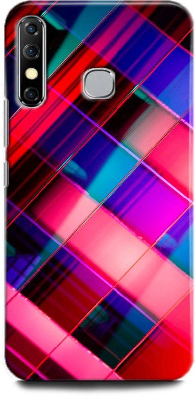 KEYCENT Back Cover for Infinix Hot 8 COLORFULL,FABRIC, TEXTURE, MANDALA, ABSTRACT ART  (Multicolor, Shock Proof, Pack of: 1)