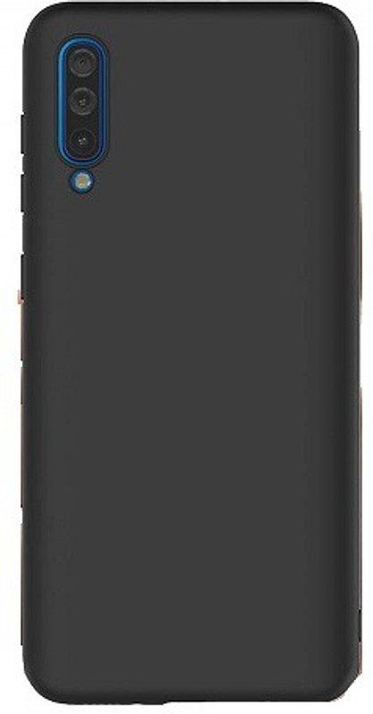 Bodoma Back Cover for Xiaomi Mi A3  (Black, Silicon, Pack of: 1)