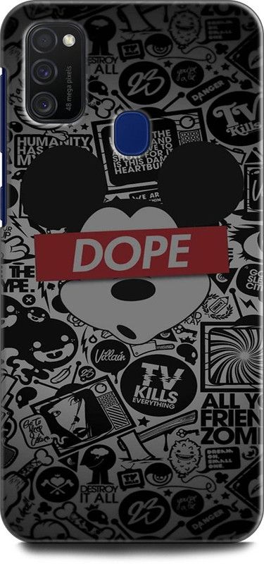 Afterglow Back Cover for SAMSUNG Galaxy M21 MICKEY MOUSE, MICKEY, MOUSE, SUPREME  (Multicolor, Shock Proof, Pack of: 1)