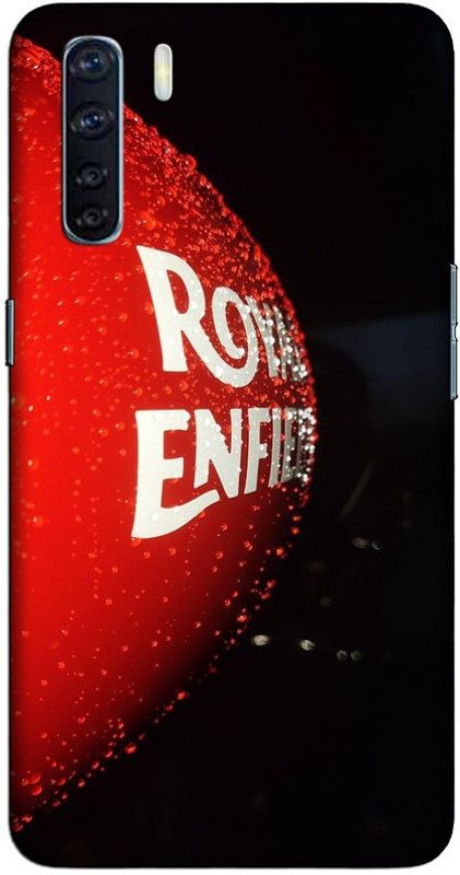 CROKIAN Back Cover for Oppo F15 Royal enfield Back Cover  (Multicolor, Hard Case, Pack of: 1)