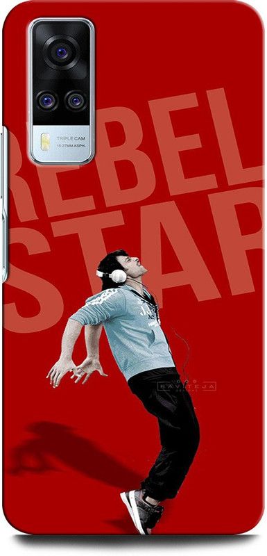 GRAFIQE Back Cover for Vivo Y51A V2031 PRABHAS, BAAHUBALI, SOUTHHERO, TELUGUSTAR  (Multicolor, Shock Proof, Pack of: 1)