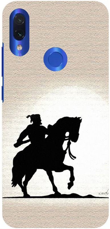 NDCOM Back Cover for Xiaomi Redmi 7 Shivaji Maharaj Printed  (Multicolor, Hard Case, Pack of: 1)