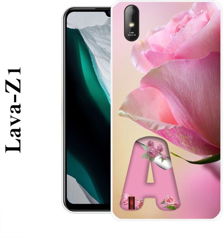 PALWALE BALAJI Back Cover for Lava Z1  (Beige, Pink, Grip Case, Silicon)