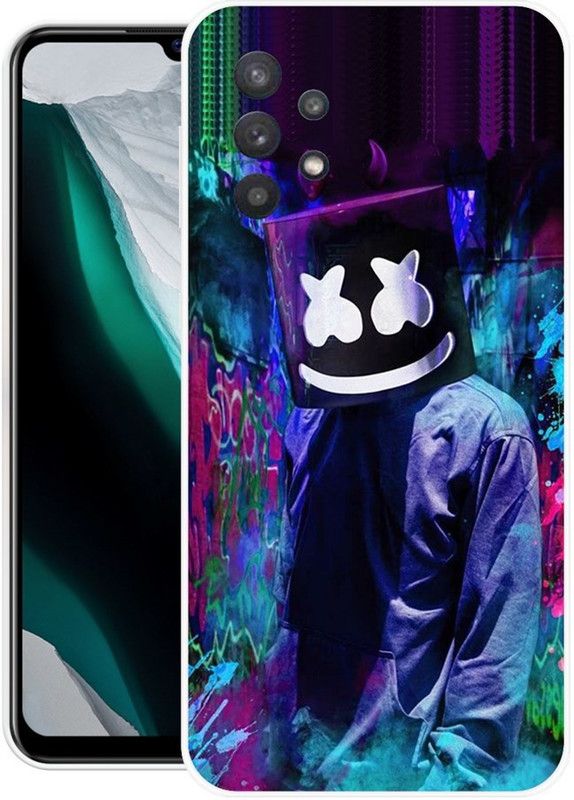 BLUEBUG Back Cover for Samsung Galaxy A32  (Multicolor, Grip Case, Silicon)