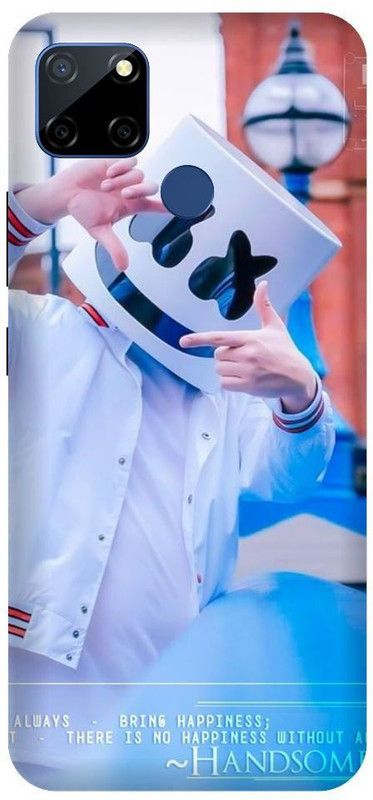 URCHIN Back Cover for Redmi 9C Marshmello, Marshmello dj, Edm, Marshmallow, Marshmello singer  (Multicolor, Shock Proof, Pack of: 1)