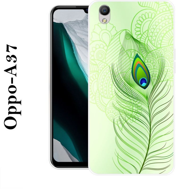 redfly Back Cover for Oppo A37  (Green, Silicon)