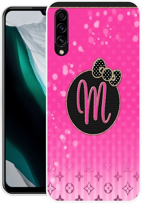 MUSKAY Back Cover for Samsung Galaxy A50, Samsung Galaxy A50s, Samsung Galaxy A30s  (Pink, Black, Grip Case, Silicon, Pack of: 1)
