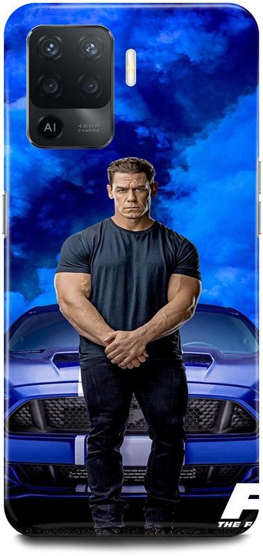 JUGGA Back Cover for OPPO F19 Pro, JOHN, CENA, FAST, AND, FURIOUS,9, POSTER  (Blue, Hard Case, Pack of: 1)