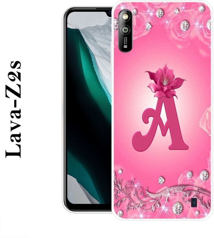 SUPERCASE Back Cover for Lava Z2S  (Pink, White, Silicon)