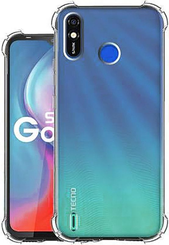 Instyle Back Cover for Techno Spark Go Plus  (Transparent, Grip Case, Pack of: 1)