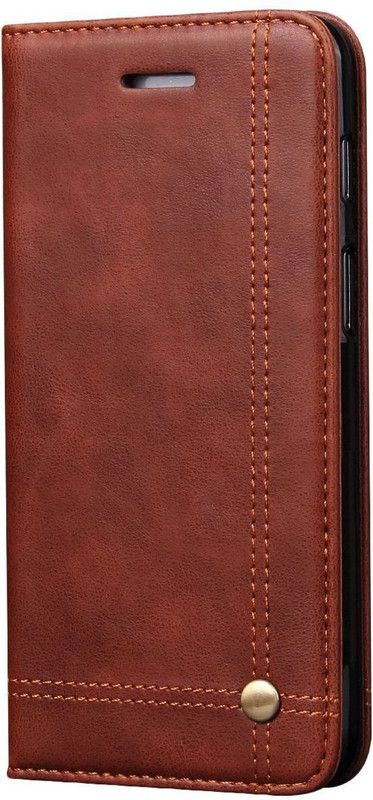 Flip Kick Stand Flip Cover for OnePlus 6  (Brown, Dual Protection, Pack of: 1)