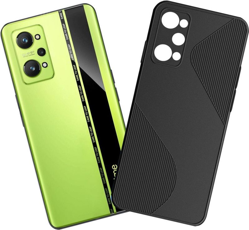 ASMANTIC Back Cover for Realme Gt Neo 2  (Black, Pack of: 1)