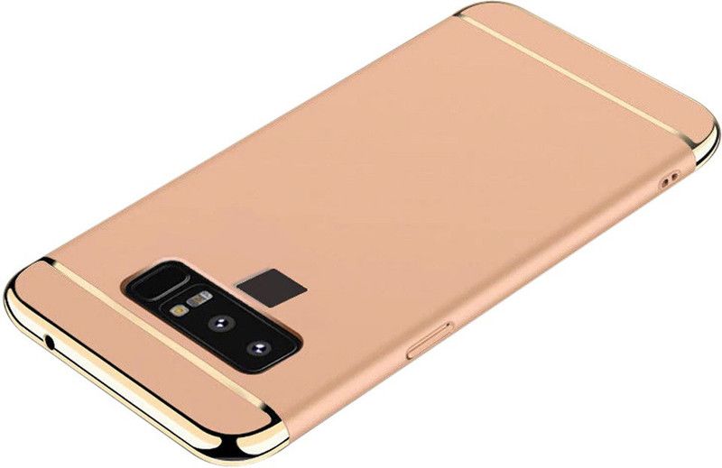 COVERBLACK Back Cover for Samsung Galaxy Note 9  (Gold, Pack of: 1)
