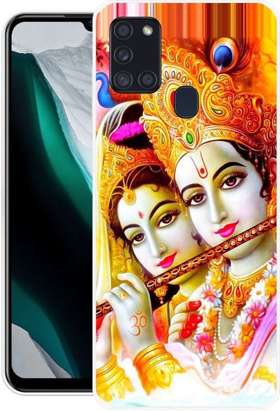 BLUEZAP Back Cover for Samsung Galaxy A21s  (Multicolor, Grip Case, Silicon)