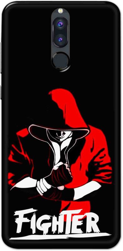 NDCOM Back Cover for Honor 9i Fighter Printed  (Multicolor, Hard Case, Pack of: 1)