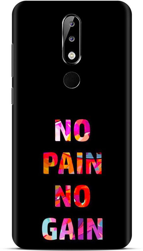 Sankee Back Cover for Nokia X5  (Black, Hard Case)