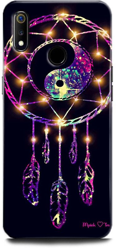 Afterglow Back Cover for Realme 3 DREAMCATCHER, COLOURS, PATTERNS, LOVE  (Multicolor, Shock Proof, Pack of: 1)