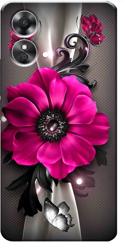 TrenoSio Back Cover for Oppo A17/ Oppo A17 4G 2780  (Beige, Grip Case, Silicon, Pack of: 1)