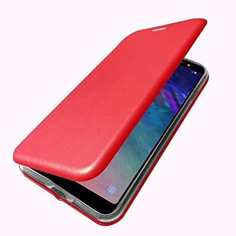 Elica Flip Cover for OnePlus NORD  (Red, Shock Proof, Pack of: 1)