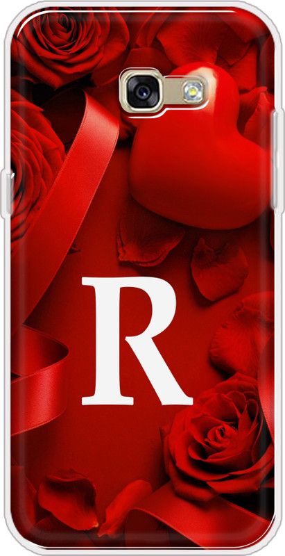 Hansviprint Back Cover for Samsung Galaxy A5-2017  (Red, Grip Case, Silicon, Pack of: 1)