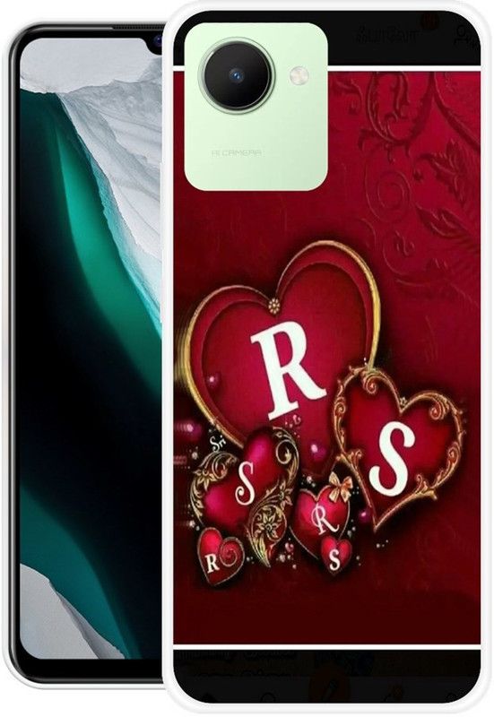 PictoWorld Back Cover for Realme C30 back glass  (Multicolor, Grip Case, Silicon)