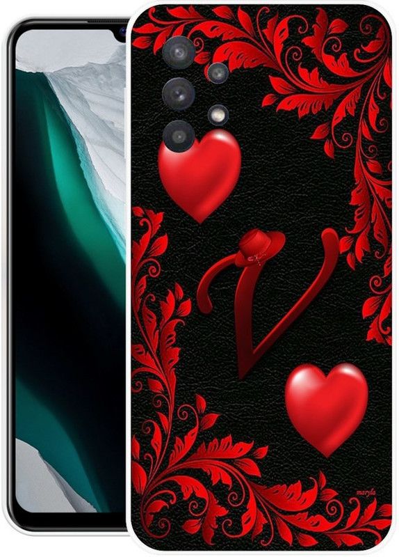 BLUEZAP Back Cover for Samsung Galaxy A32  (Black, Red, Grip Case, Silicon, Pack of: 1)