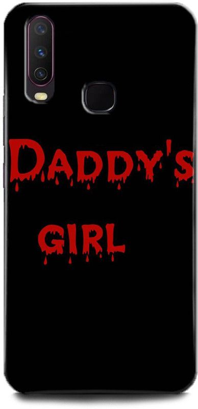 play fast Back Cover for Vivo Y12/1904 DADDY GIRL PRINTED  (Multicolor, Hard Case, Pack of: 1)