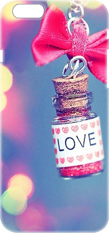 Smutty Back Cover for Apple iPhone 6 Plus, A1522, A1524 - Love Print  (Multicolor, Hard Case, Pack of: 1)