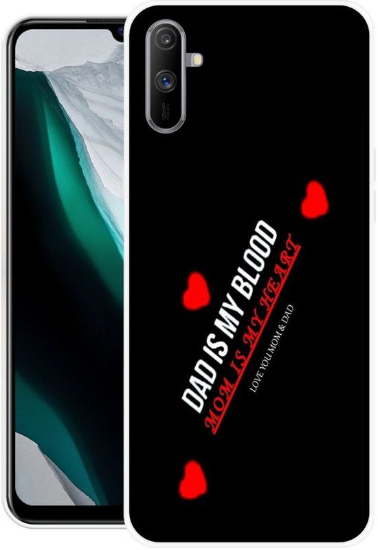 Khadoliya Back Cover for Realme C3  (Black, Grip Case, Silicon)