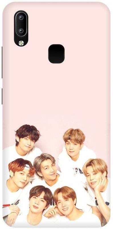 URCHIN Back Cover for Vivo Y91  (Pink, Shock Proof, Pack of: 1)