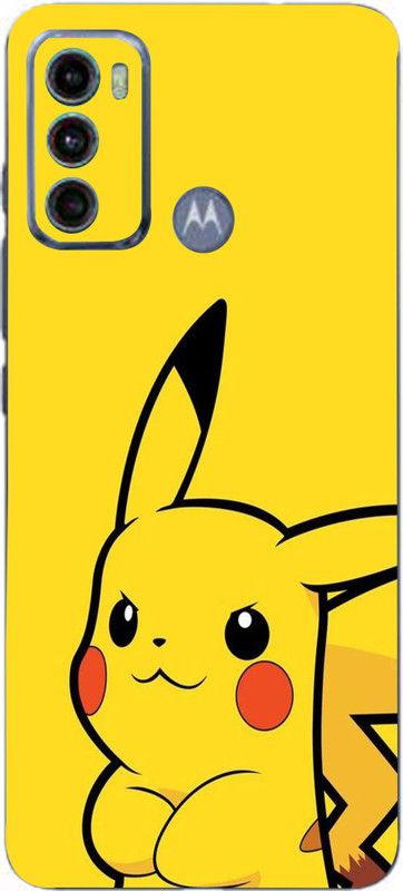 Mclaxa Happy Pikachu Mobile Skin For Moto G40 Fusion, Happy Pikachu Mobile Skin  (Happy Pikachu Multicolour)