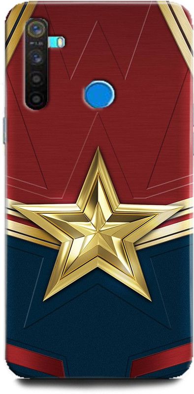 Afterglow Back Cover for realme Narzo 10 CAPTAIN MARVEL, MOVIE, MARVEL COMICS, SUPERHERO, AVENGERES  (Multicolor, Shock Proof, Pack of: 1)