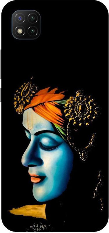 SSMORYA Back Cover for POCO C3 (God Krisna Printed Back Cover )  (Multicolor, Hard Case, Pack of: 1)