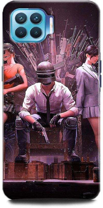 Afterglow Back Cover for Oppo F17 Pro PUBG, KAR98, PUBG LOVER, PUBG GAME, PUBG LOVE, CHICKEN DINNER  (Multicolor, Shock Proof, Pack of: 1)