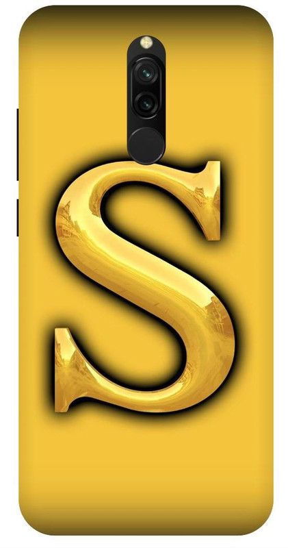 Thecoverking Back Cover for Redmi 8  (Yellow, Waterproof, Pack of: 1)