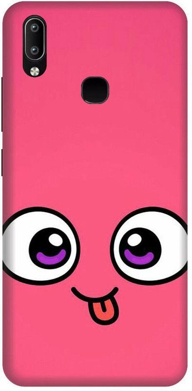 SRIJONI Back Cover for Vivo Y95  (Pink, Hard Case, Pack of: 1)