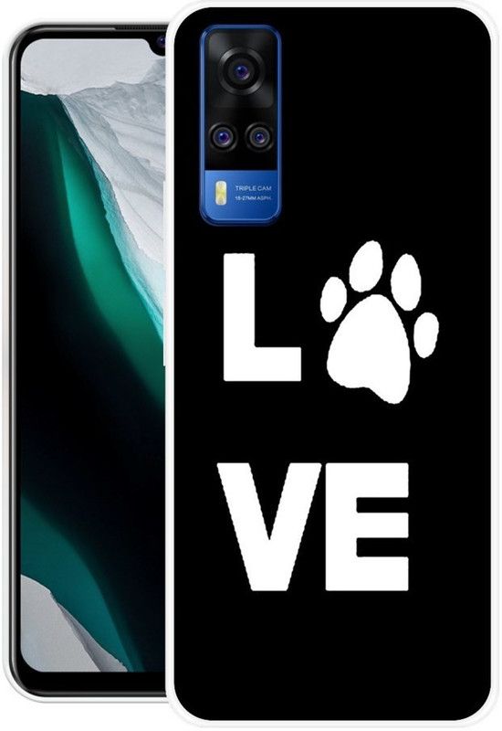 Vaultart Back Cover for Vivo Y51 (2020) , Vivo Y31 (2021)  (Multicolor, Dual Protection, Silicon)