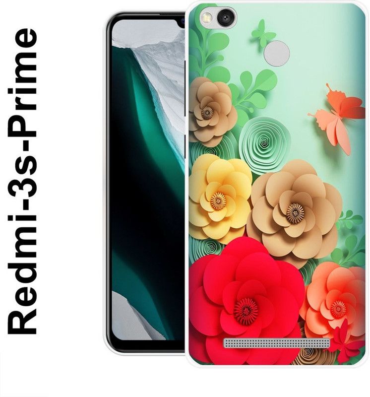 SHIVKUDI Back Cover for Redmi 3s Prime  (Multicolor, Grip Case, Silicon)
