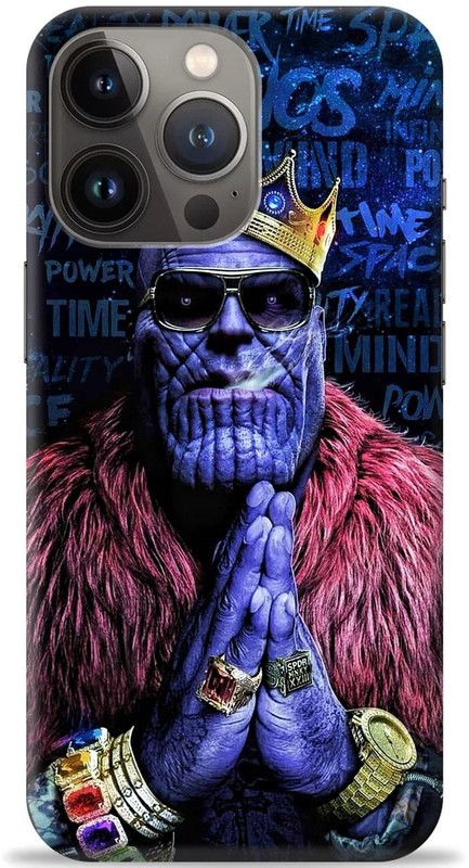Loffar Back Cover for Apple iPhone 13 Pro  (Purple, Shock Proof, Pack of: 1)