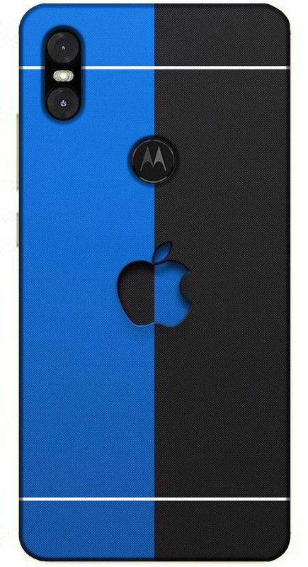 LUCASTENN Back Cover for Motorola Moto One Back Cover  (Multicolor, Anti-radiation, Silicon, Pack of: 1)
