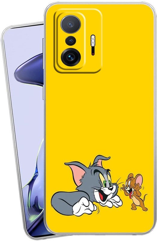 Mitvaa Back Cover for Redmi Mi 11T Pro 5G  (Multicolor, Dual Protection, Silicon, Pack of: 1)