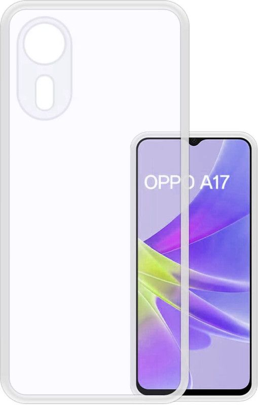 Instyle Back Cover for Oppo A17 2022  (Transparent, Silicon, Pack of: 1)