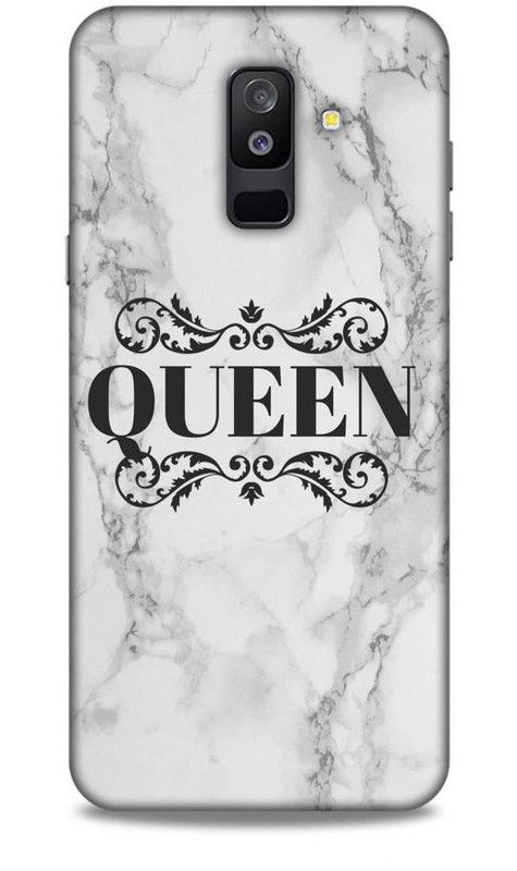 CRAFTARA Back Cover for Samsung Galaxy A6+ (2018), Samsung Galaxy J8, Samsung on8 2018  (White, Black, Hard Case)