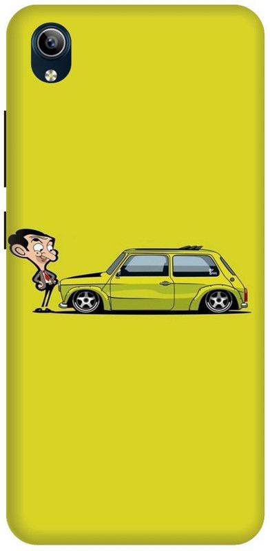 Bluvver Back Cover for Vivo Y90,1908, Printed Mr. Bean, Back Cover  (Multicolor, Hard Case, Pack of: 1)