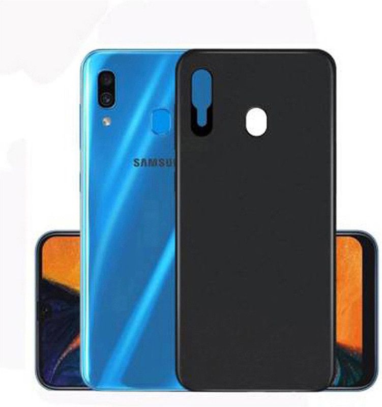 Stunny Back Cover for Samsung Galaxy A40  (Black, Grip Case, Pack of: 1)