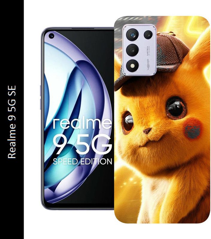 Anami Back Cover for Realme 9 5G SE  (Multicolor, Grip Case, Silicon, Pack of: 1)