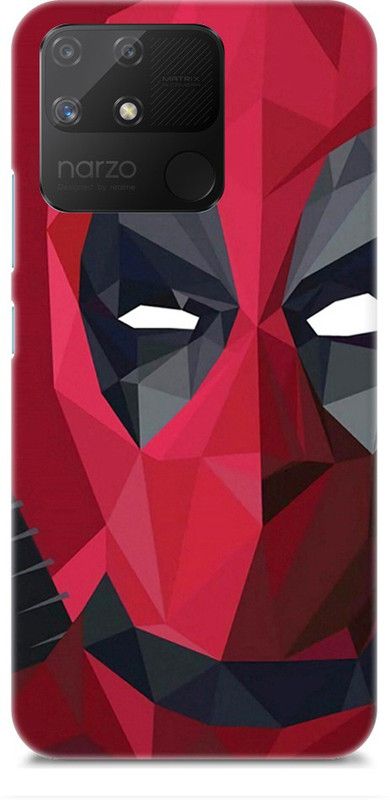 Mast Kalandar Back Cover for realme Narzo 50A  (Maroon, Hard Case, Pack of: 1)